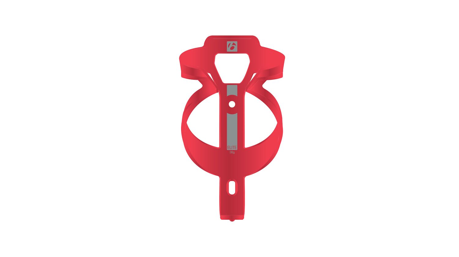 Bontrager Elite Recycled Flaschenhalter radioactive coral