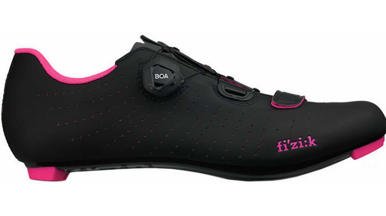 Fizik Tempo Overcurve R5 Rennradschuhe schwarz pink fluo