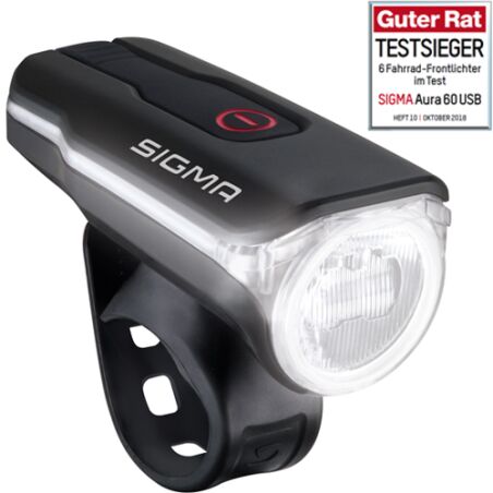 Sigma Aura 60 Lux USB Akku-Scheinwerfer mit K~ schwarz