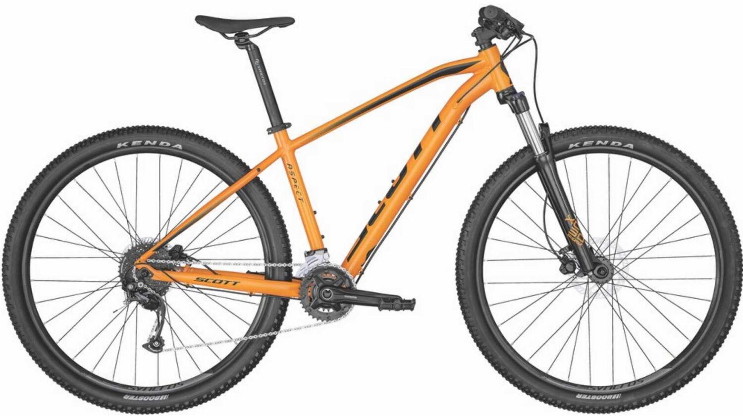 Scott Aspect 750 MTB-Hardtail Diamant 27,5" tangerine orange/black