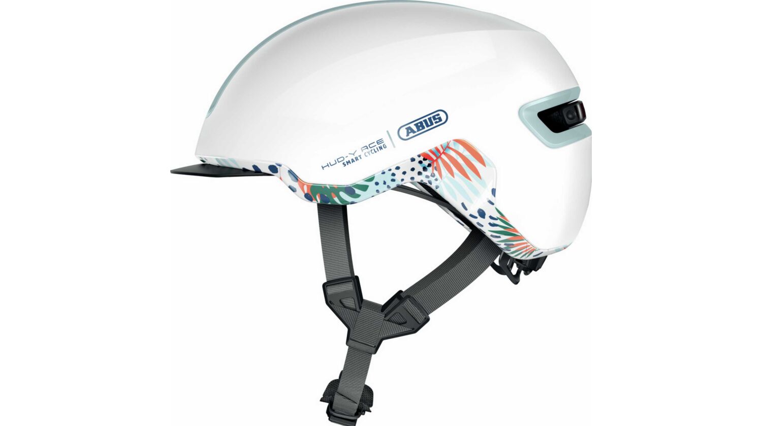 Abus Hud-Y Helm flower white