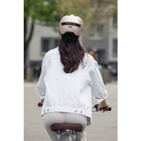 Abus Hud-Y Helm race grey