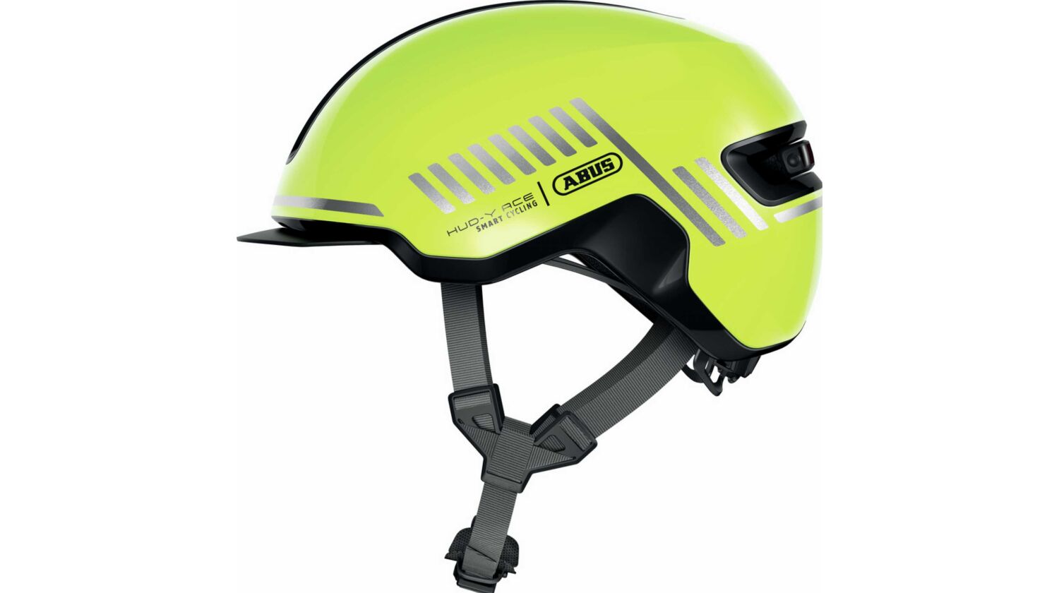 Abus Hud-Y Helm signal yellow