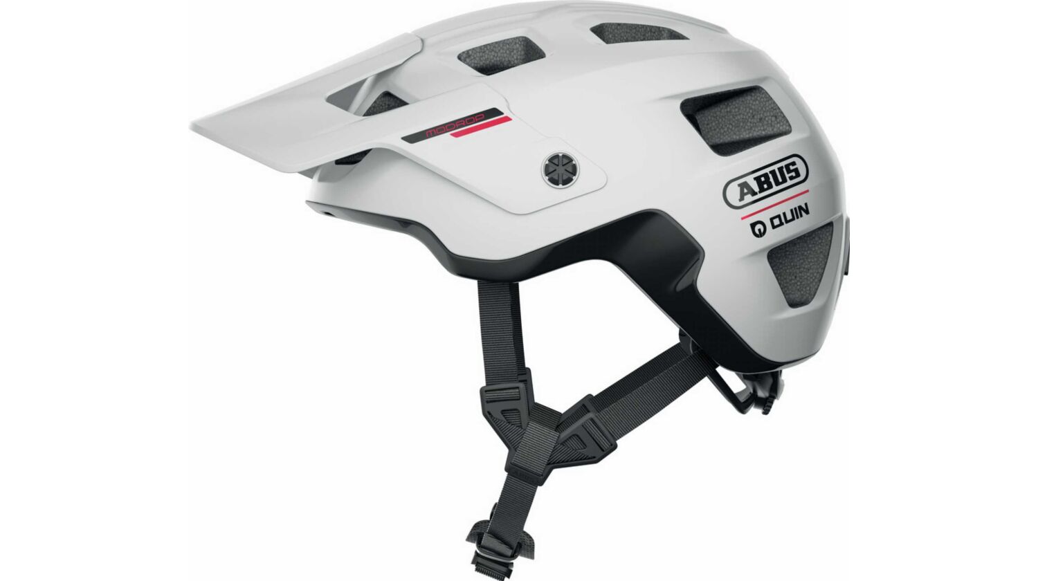 Abus MoDrop Quin MTB-Helm polar white