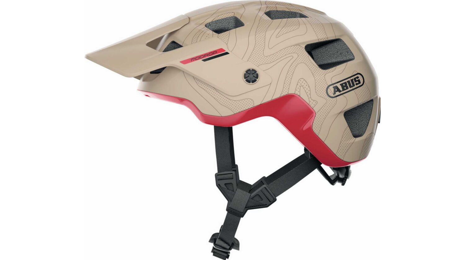 Abus MoDrop MTB-Helm dusky camel