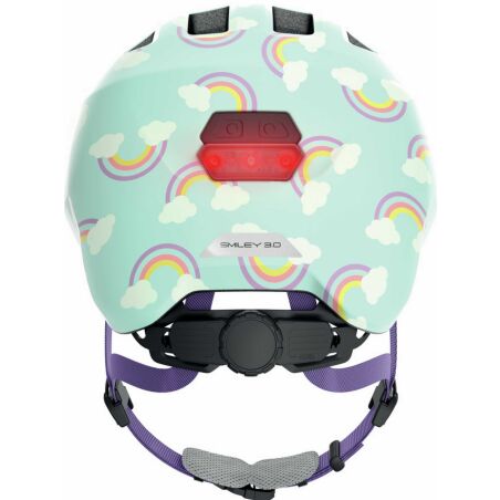 Abus Smiley 3.0 LED Kinder-Helm blue rainbow