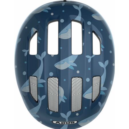 Abus Smiley 3.0 Kinder-Helm blue whale