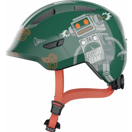 Abus Smiley 3.0 Kinder-Helm green robo