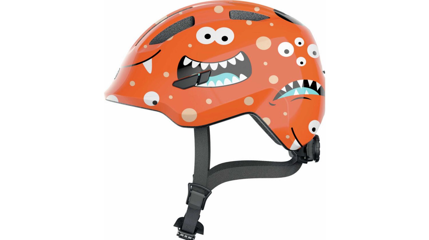 Abus Smiley 3.0 Kinder-Helm orange monster