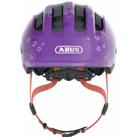 Abus Smiley 3.0 Kinder-Helm purple star