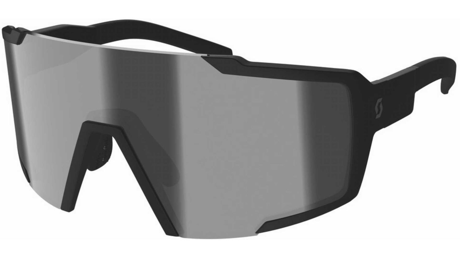 Scott Shield Compact Sonnenbrille black matt/grey