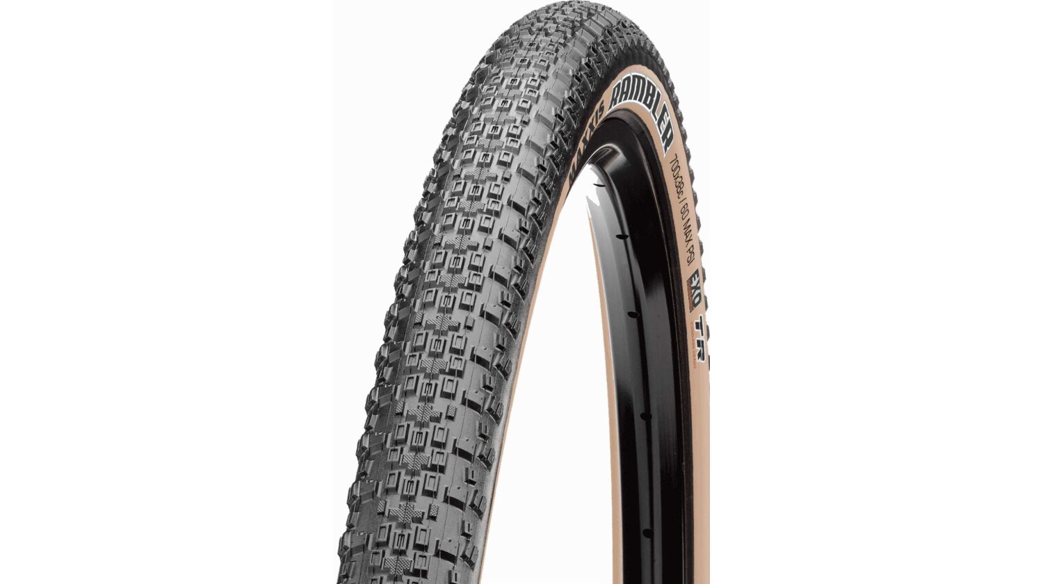 Maxxis Rambler EXO TR Tanwall Dual Faltreifen 28" schwarz