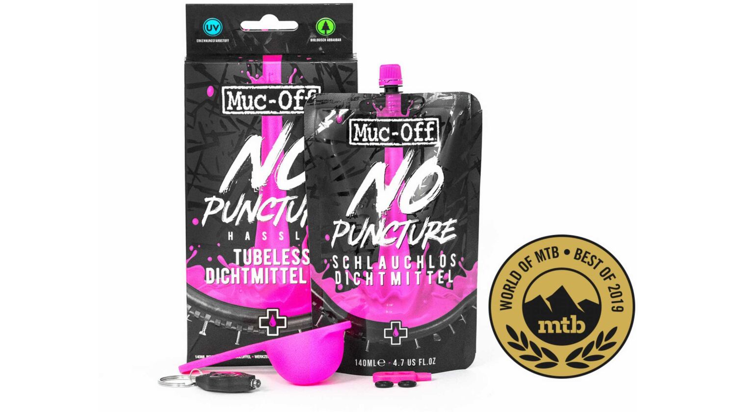 Muc-Off No Puncture Hassle Kit 140 ml