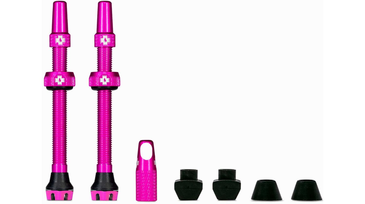 Muc-Off Tubeless Valve Kit V2 Universal for MTB & Road pink