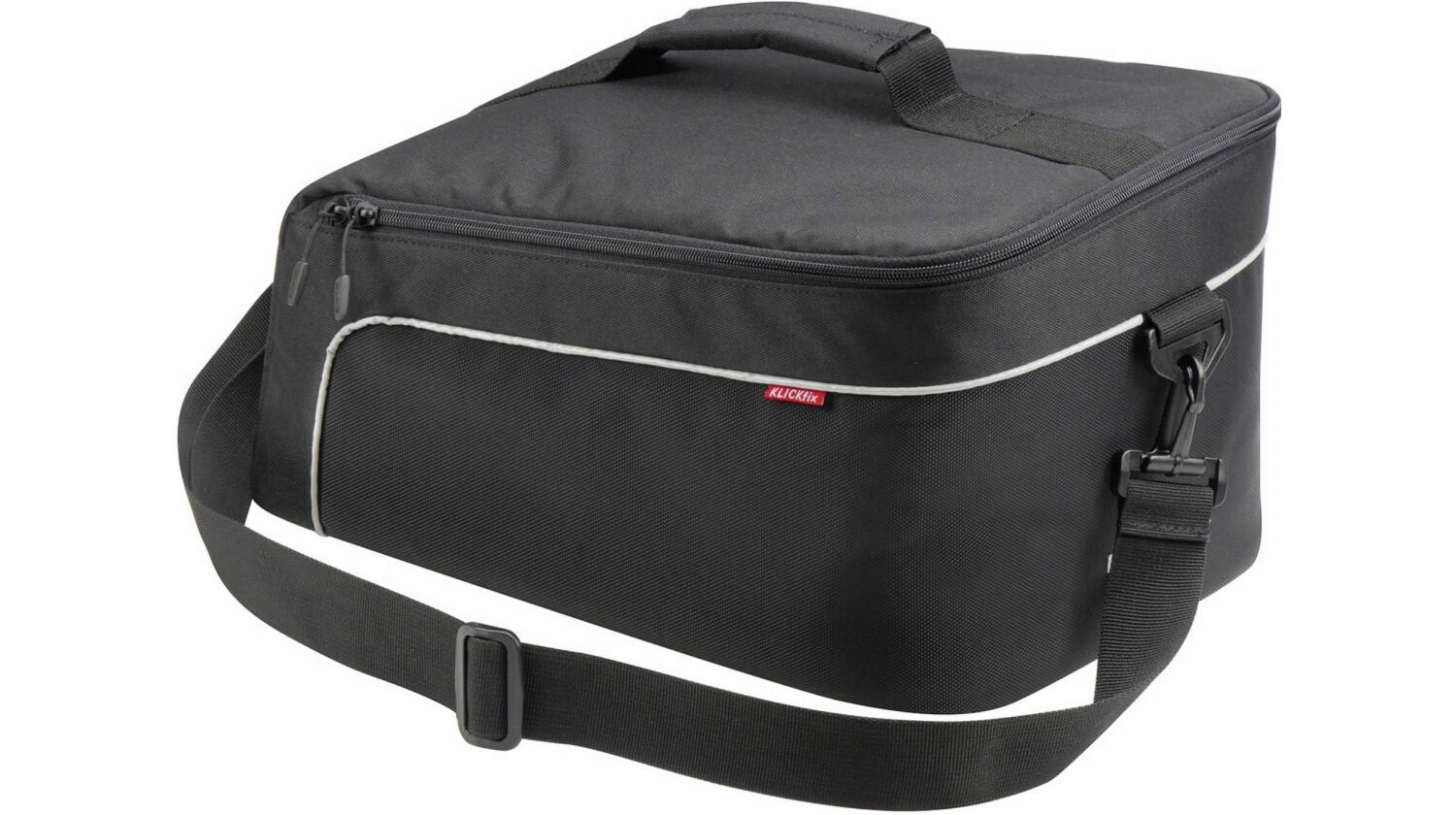 KLICKfix Rackpack XL Gepäckträgertasche für Racktime schwarz