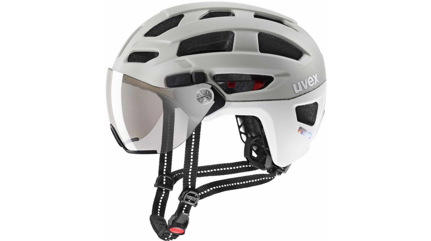 Uvex Finale Visor Helm sand - white matt