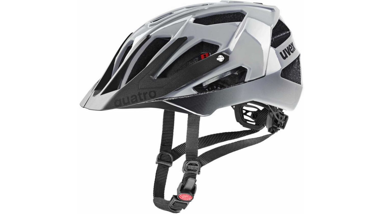 Uvex Quatro MTB-Helm rhino black