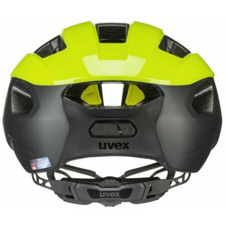 Uvex Rise CC Rennrad-Helm neon yellow-black