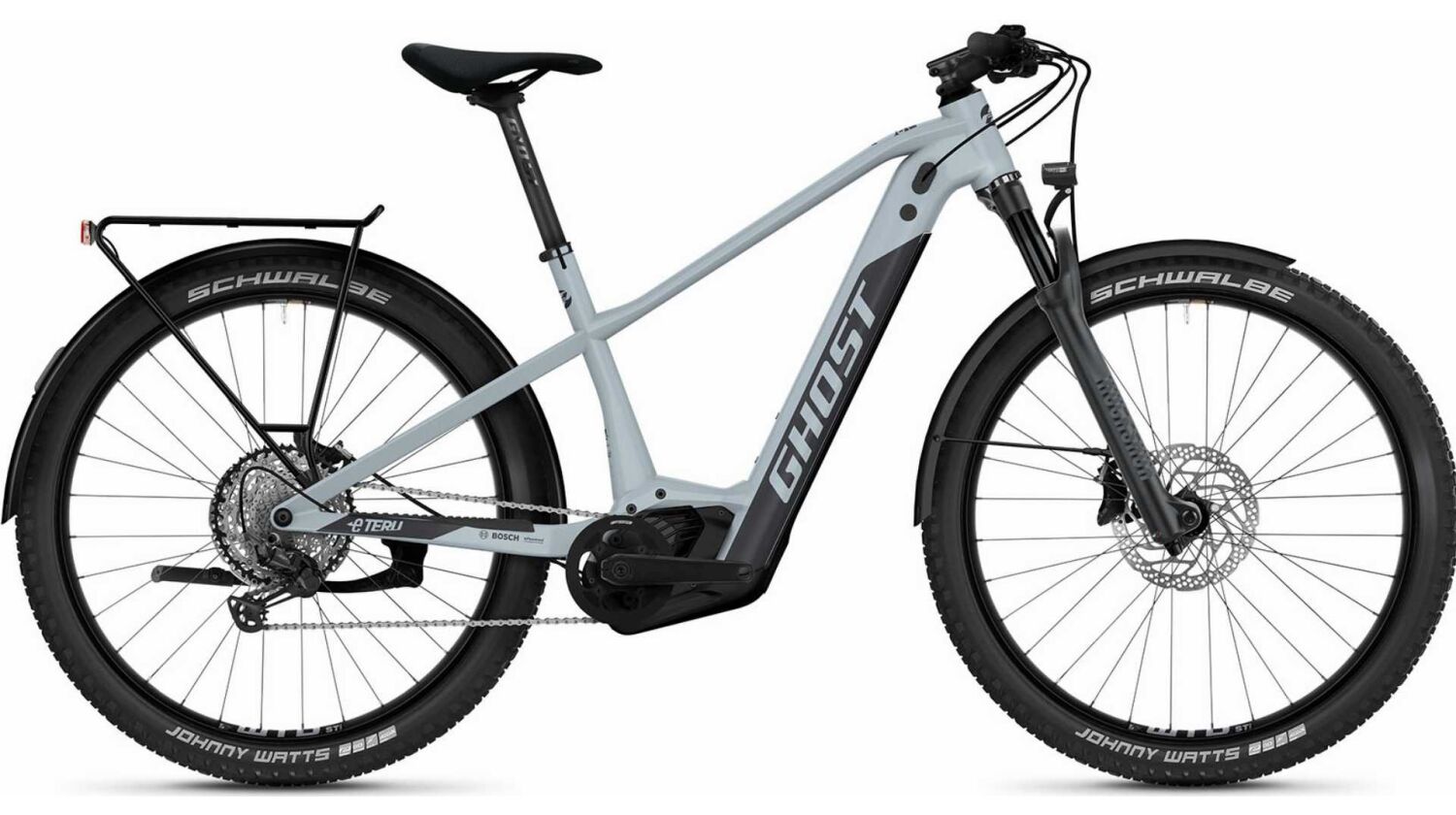 Ghost E-Teru B Pro EQ 750 Wh E-Bike Hardtail Diamant 27,5" light blue grey/dark grey matt