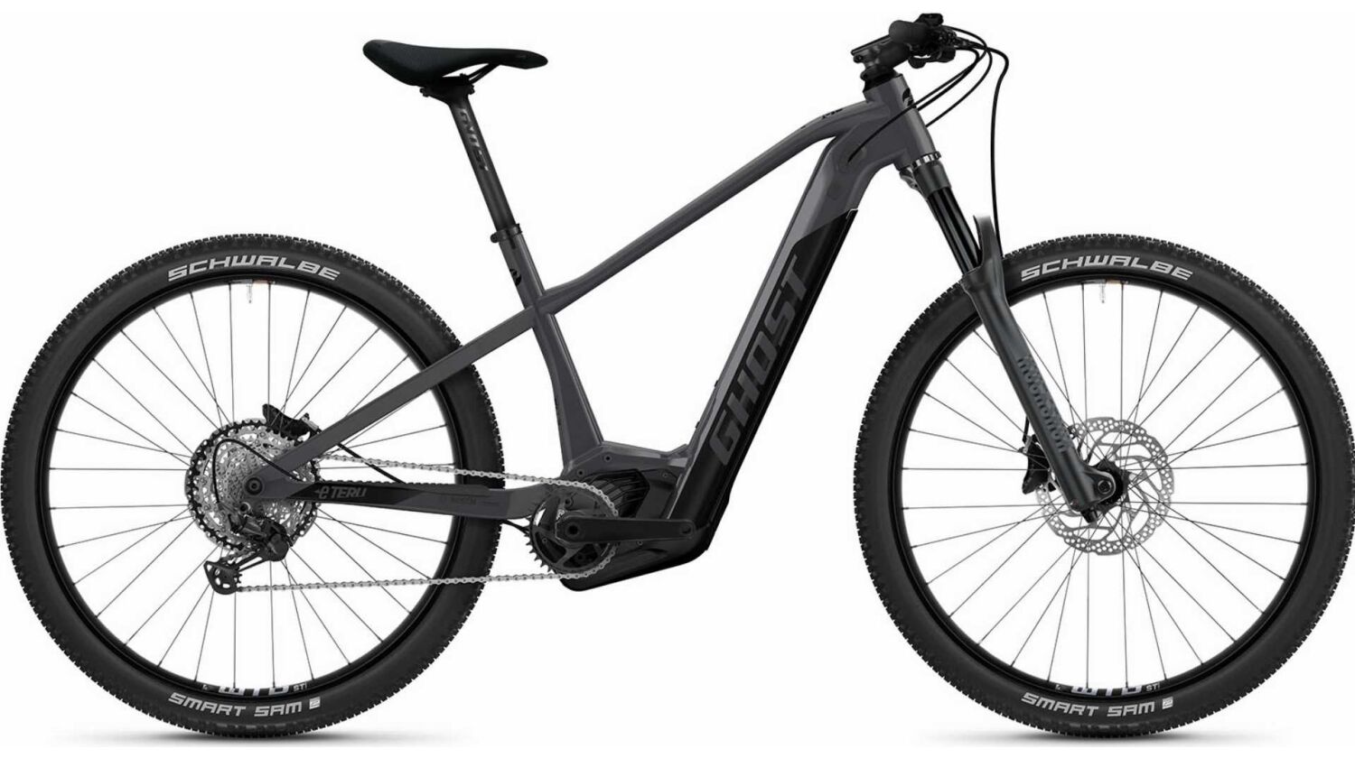 Ghost E-Teru B Pro 750 Wh E-Bike Hardtail Diamant dark grey/black glossy/matt