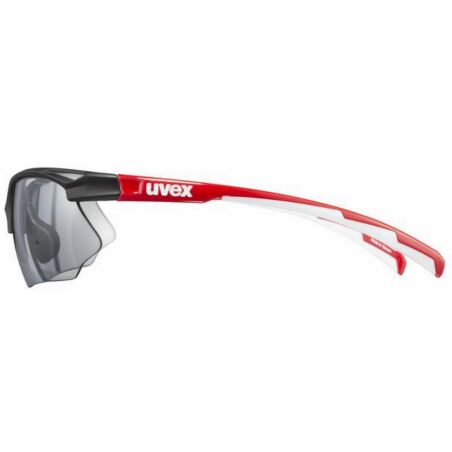 Uvex Sportstyle 802 V Sportbrille black red white/smoke