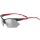 Uvex Sportstyle 802 V Sportbrille black red white/smoke