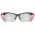 Uvex Sportstyle 802 V Sportbrille black red white/smoke