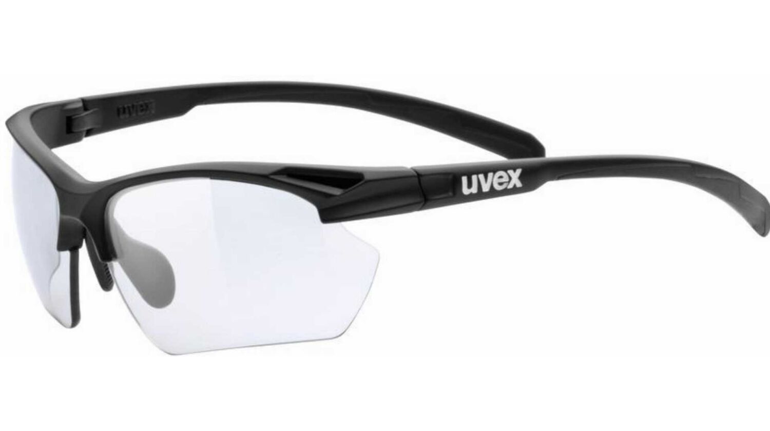 Uvex Sportstyle 802 Small V Sportbrille black matt/smoke