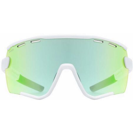 Uvex Sportstyle 236 Set Sportbrille white matt/mirror green