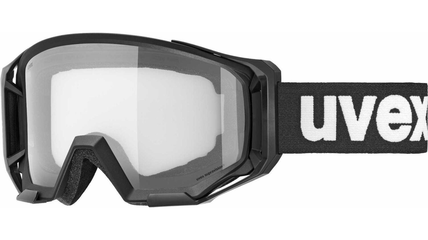 Uvex Athletic MTB Brille black matt clear