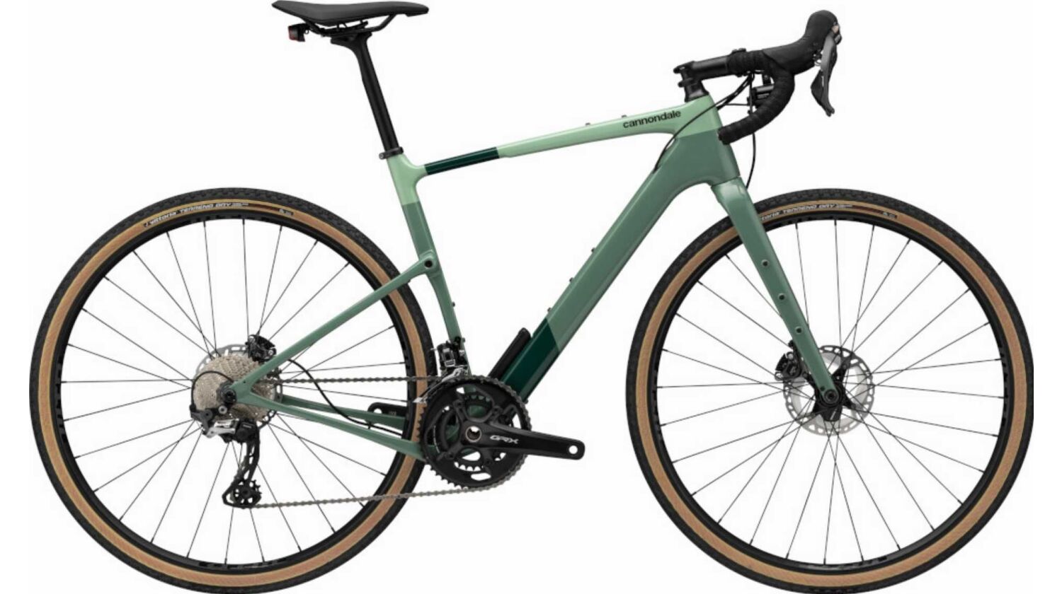 Cannondale Topstone Carbon 2 L Gravelbike Diamant 28" jade