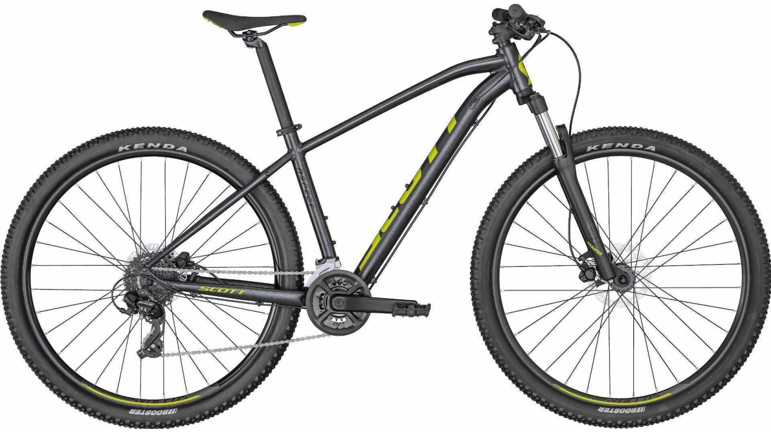 Scott Aspect 760 MTB-Hardtail Diamant 27,5" granite black/quicksilver yellow