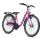 Cone W 240 N3 ND Onroad Kinderrad 24" orchidee/kirschrot/türkis