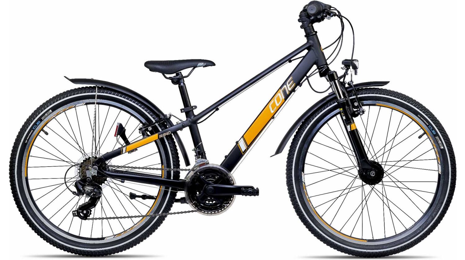 Cone R 240 K21 ND FG Allroad Kinderrad 24" schwarz/orange