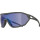 Alpina S-Way V Sportbrille moon-grey matt/varioflexmirror+ blue