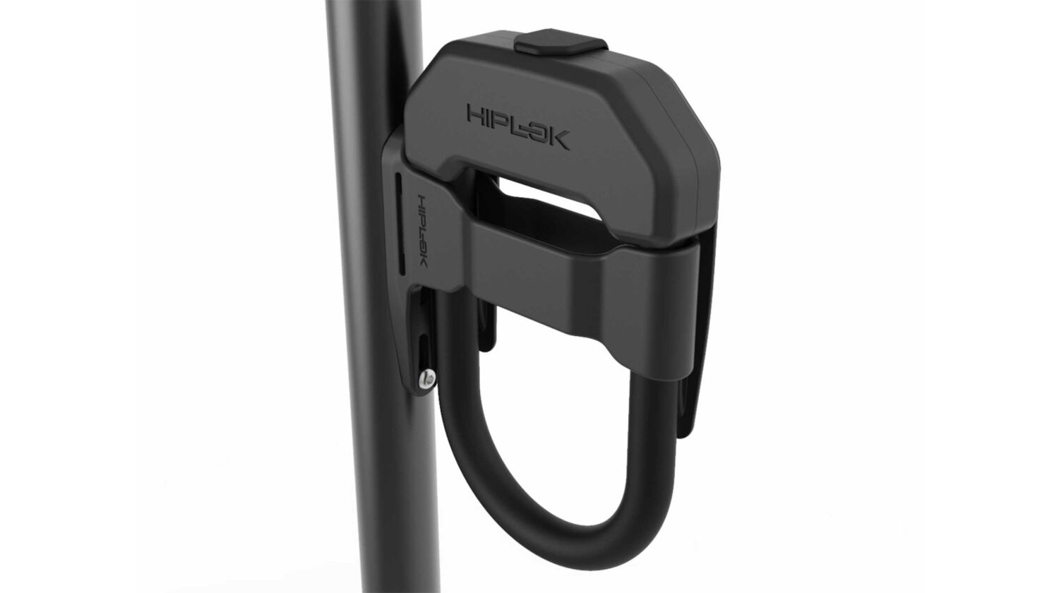 Hiplok DXF Bügelschloss D mit Rahmenhalterung all black