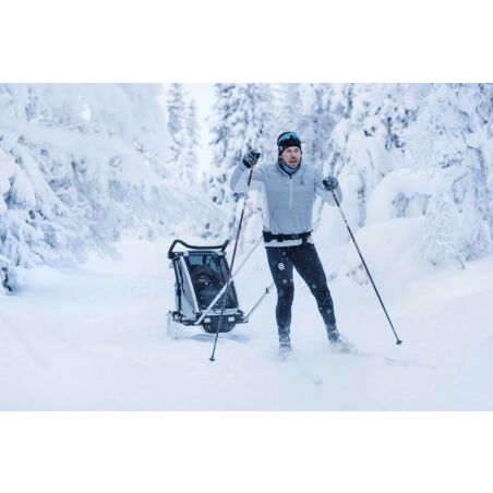 Thule Chariot Cross 2 Fahrradanh&auml;nger f&uuml;r zwei Kinder alaska