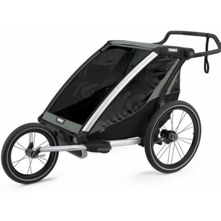 Thule Chariot Lite 2 Fahrradanh&auml;nger f&uuml;r zwei Kinder agave/black