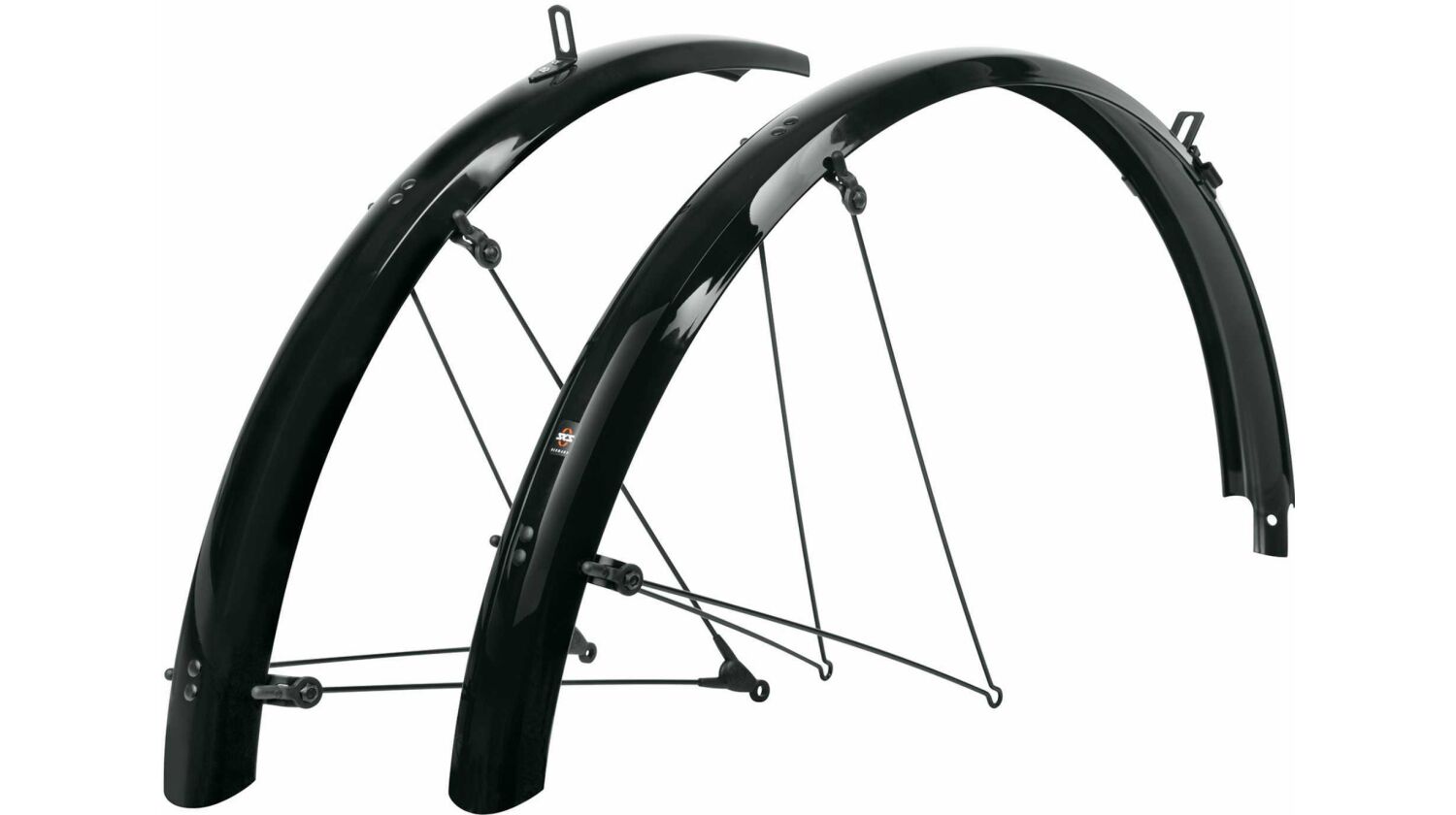 SKS GERMANY Bluemels Basic Schutzblech-Set 26" schwarz-glänzend