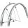 SKS GERMANY Bluemels Basic Schutzblech-Set 28" silver