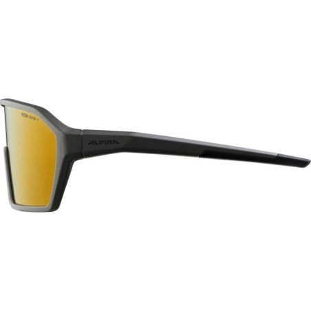 Alpina Ram Q-Lite Sportbrille coffee-grey matt/mirror gold