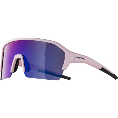 Alpina Ram HR Q-Lite Sportbrille light-rose matt/mirror blue