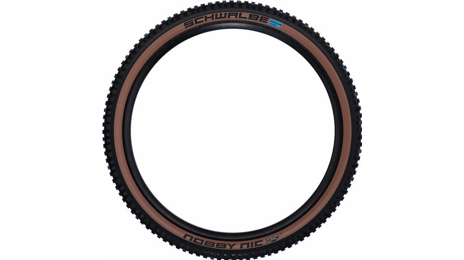 Schwalbe Nobby Nic Addix Speedgrip, Evolution Line, TLE, Faltreifen 27,5" SnakeSkin, Super Ground bronze-skin