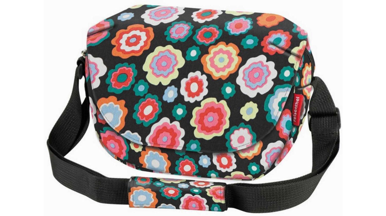 KLICKfix Funbag Lenkertasche happy flowers 4 L