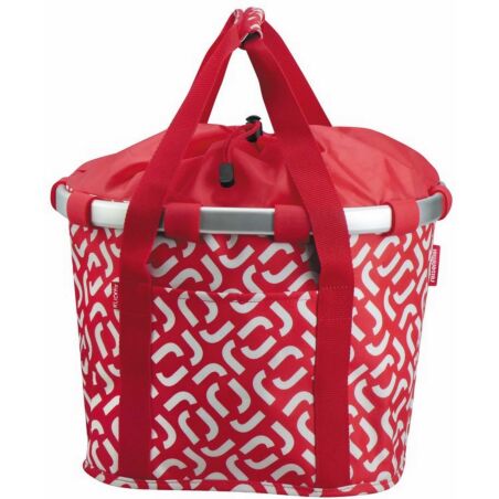 KLICKfix Bikebasket Lenkertasche signature red 15 L