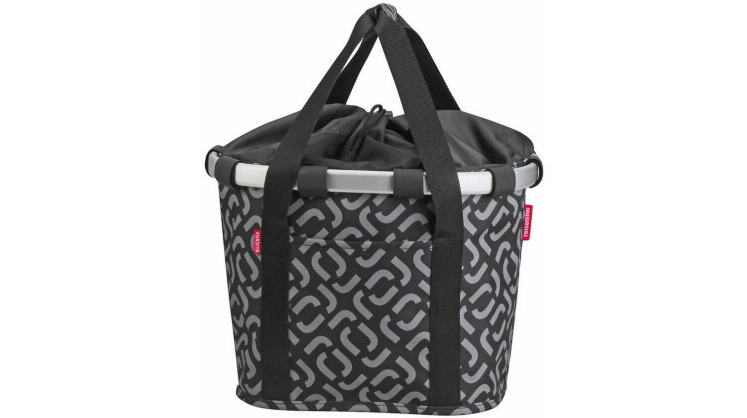 KLICKfix Bikebasket Lenkertasche signature black 15 L