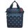 KLICKfix Roomy GT Gepäckträgertasche mixed dots blue 12 L