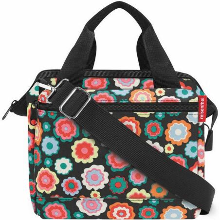 KLICKfix Roomy Lenkertasche happy flowers 4 L