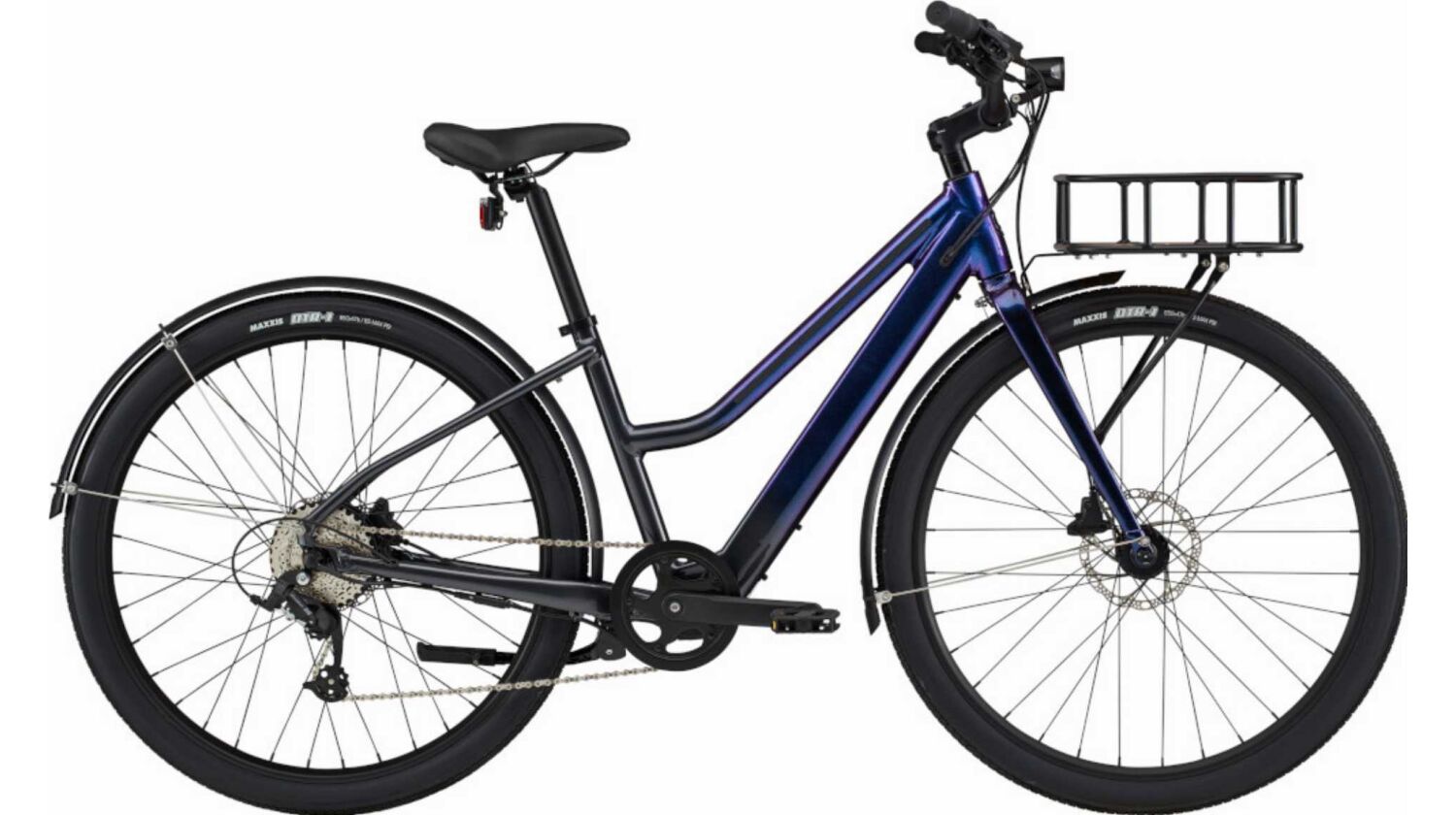 Cannondale Treadwell Neo 2 EQ Remixte 250 Wh E-Bike Trapez 27,5" purple haze