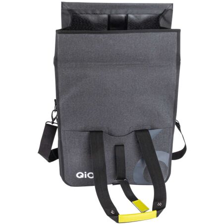 QIO Pina Lenkertasche schwarz/anthrazit 20 L